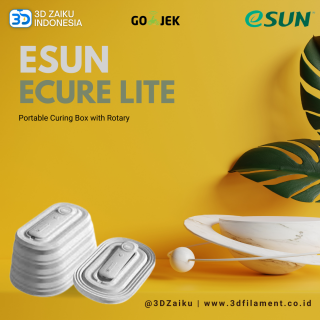 eSUN Resin 3D Printer eCure Lite 405nm Portable Curing Box with Rotary